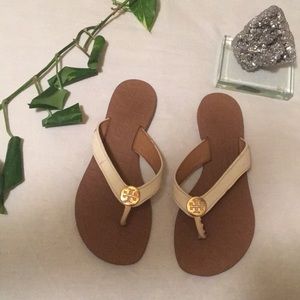 Painted Tory Burch shoes